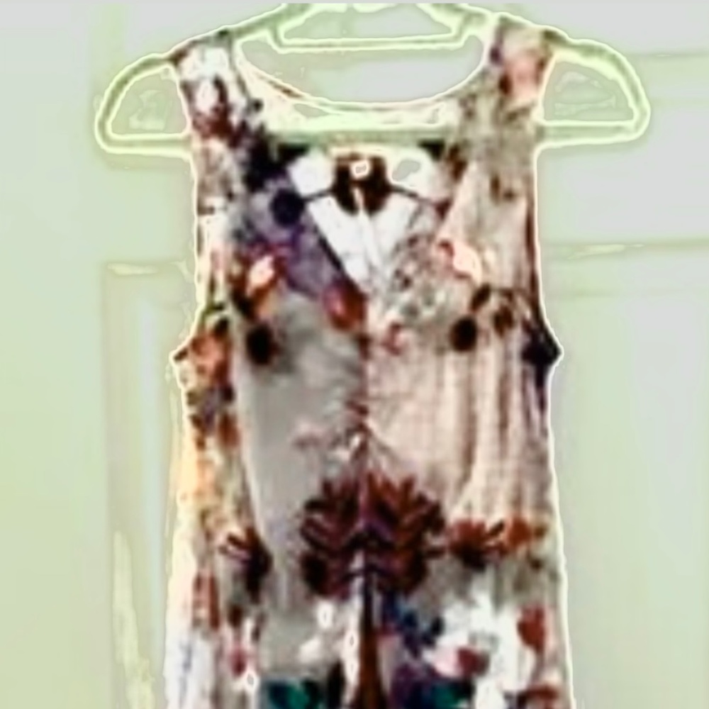 Johnny Was mesh dress  S, midi ,new with defects